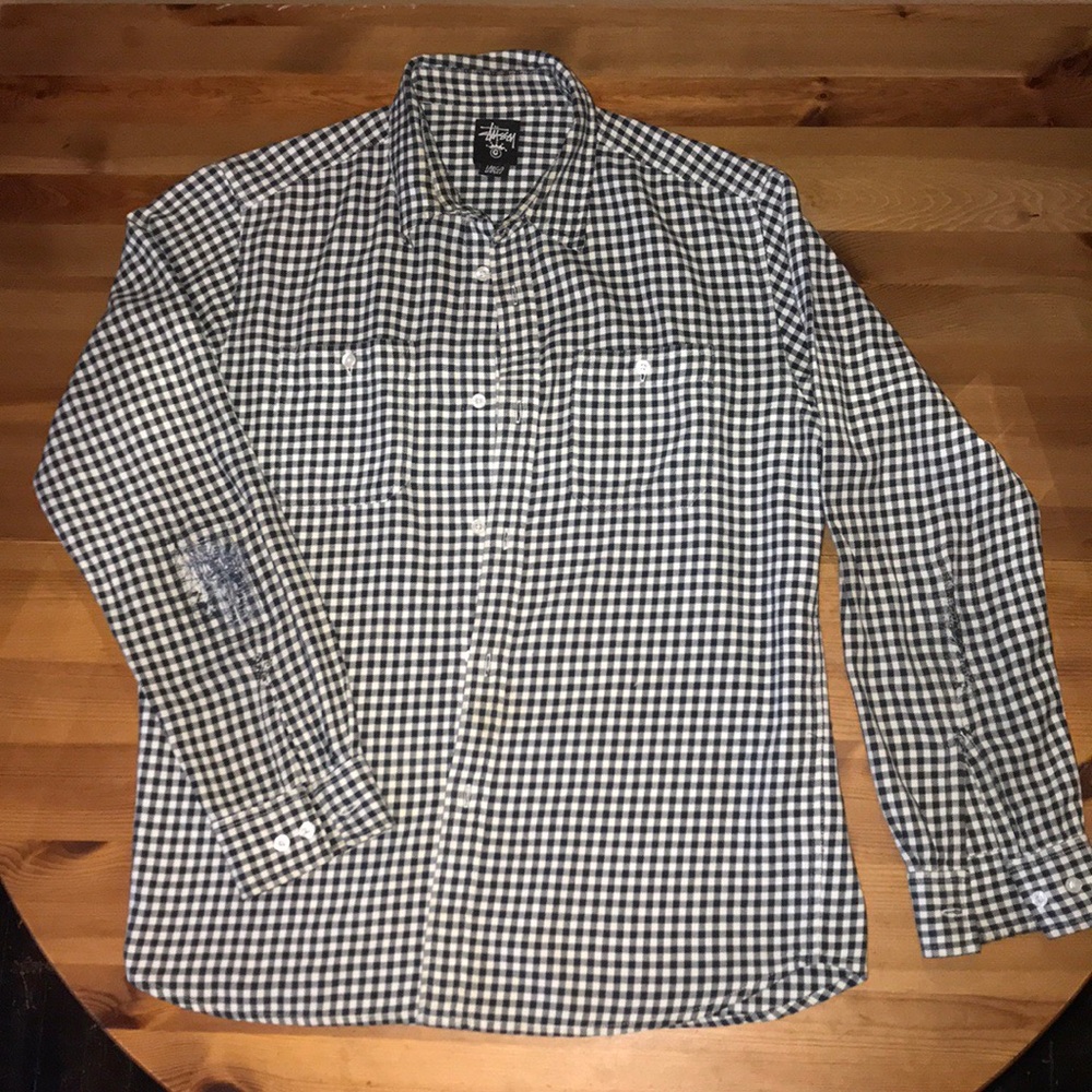 STÜSSY MENS BUTTONED DOWN SHIRT